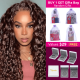 Hurela 13X4 Lace Front Wig 150% density Natural ColorBody Wave Pre-plucked Lace Front Wig 150% density Natural Color