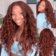 Hurela 13X4 Lace Front Wig 150% density Natural ColorBody Wave Pre-plucked Lace Front Wig 150% density Natural Color