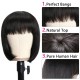 Hurela Short Bob Straight Hair Wig With Bang Human Hair Wig Bob Machine Made Blackfriday Sale