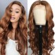 Hurela 13X4 Lace Front Wig 150% density Natural ColorBody Wave Pre-plucked Lace Front Wig 150% density Natural Color