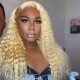 Hurela 13X4 Lace Front Wig 150% density Natural ColorBody Wave Pre-plucked Lace Front Wig 150% density Natural Color