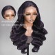Hurela 13X4 Lace Front Wig 150% density Natural ColorBody Wave Pre-plucked Lace Front Wig 150% density Natural Color