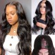  U Part Wig Human Hair Body Wave Hair 150% Density 