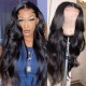 Hurela 13X4 Lace Front Wig 150% density Natural ColorBody Wave Pre-plucked Lace Front Wig 150% density Natural Color