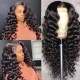 Hurela 13X4 Lace Front Wig 150% density Natural ColorBody Wave Pre-plucked Lace Front Wig 150% density Natural Color