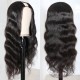 U Part Wig Glueless Human Hair Wigs