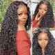 Hurela New 13x4 Transparent Lace Front Glueless Wigs Jerry Curly Human Hair Wigs With Baby Hair Get Ashley's Same Hair