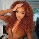Deep Wave Hair 13x4 Pre Plucked Human Hair Lace Front Wigs