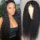 Hurela Curly Natural Color Lace Front Wig 150% Density Pre-plucked Wig Natural Color
