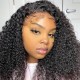 Hurela Cheap U Part Wig Real Hair Jerry Curly Wigs Human Hair Glueless Wig 150% Density Clearance Sale