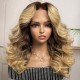 Body Wave Hairstyles Lace Part Wig Human Hair Wigs With Baby Hair 150% Density #FB30 Color