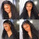 Hurela Jerry Curly Glueless Wigs 13x4 HD Transparent Lace Front Wigs Pre Plucked With Baby Hair Heavy Density