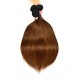 Hurela Ombre Highlights Straight Human Hair 4x4 Lace Closure Virgin Human Hair Weave #FB30