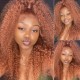Deep Wave Hair 13x4 Pre Plucked Human Hair Lace Front Wigs