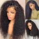 Hurela Afro Curly Wig 150% Density Kinky Curly