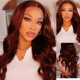 Hurela 13X4 Lace Front Wig 150% density Natural ColorBody Wave Pre-plucked Lace Front Wig 150% density Natural Color