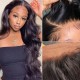 Hurela 5x5 HD Pre Plucked Lace Wigs Body Wave Lace Closure Wigs Human Hair 180% Density