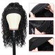 Hurela Human Hair Glueless Wigs 150% Density Natural Black
