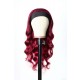 Hurela 24 Inch Headband Scarf Wigs Body Wave Human Hair Wig Burgundy Colored Wigs 150% Density No Glue Wear&Go wigs Merry Christmas gift