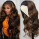 Hurelas FB30 Color Body Wave Headband Wig