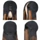 Hurela High Quality Straight Hairstyles 13*5 Lace Front Wig Virgin Human Hair Wig 150% Density #FB30 Color