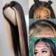 straight Hair #TL27 Lace Part Human Hair Wigs