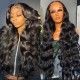 Hurela Body Wave Human Hair Wigs Pre Plucked 4x4 Human Lace Closure Wig 150% Density Copy Product