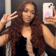 Hurela 13X4 Lace Front Wig 150% density Natural ColorBody Wave Pre-plucked Lace Front Wig 150% density Natural Color