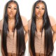 Hurela 150% Density Long Straight 13x4 Lace Frontal Wigs Natural Color