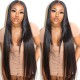Hurela 5x5 Transparent HD Lace Closure Straight Wig 150% Density Glueless Wig Whatsapp Flash Sale