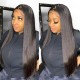Hurela 5x5 HD Lace Closure Long Straight Hair Wigs Invisible Transparent Lace Wigs Heavy Density Fridaysale