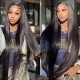 Hurela 5x5 HD Lace Closure Long Straight Hair Wigs Invisible Transparent Lace Wigs Heavy Density Brand