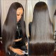 Hurela 5x5 HD Lace Closure Long Straight Hair Wigs Invisible Transparent Lace Wigs Heavy Density Fridaysale