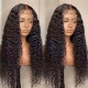 Hurela 13x4 Lace Front Wigs Jerry Curly Transparent Human Hair Wigs With Baby Hair Mother Day Sale Bogo Free