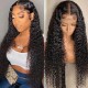 Hurela New 13x4 Lace Front Wigs Jerry Curly Human Hair Wigs With Baby Hair Member Sale