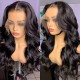 Hurela 13X4 Lace Front Wig 150% density Natural ColorBody Wave Pre-plucked Lace Front Wig 150% density Natural Color