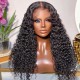 Hurela Curly Natural Color Lace Front Wig 150% Density Pre-plucked Wig Natural Color