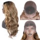 Hurela Blonde Highlight Piano Color Lace Part Wig