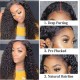 Hurela Afro Curly Wig 150% Density Kinky Curly