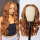 Hurela 13X4 Lace Front Wig 150% density Natural ColorBody Wave Pre-plucked Lace Front Wig 150% density Natural Color