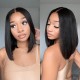 Hurela Best Straight Short Bob Wigs 13x4 Lace Front Wigs Virgin Human Hair 130% Density