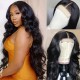 Hurela 100% Human Virign Hair Body Wave Natural Color Wig