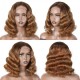 Hurela 13X4 Lace Front Wig 150% density Natural ColorBody Wave Pre-plucked Lace Front Wig 150% density Natural Color