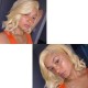 #613 Ombre Blonde Human Hair Body Wave 13x4 Lace Front Wigs With Baby Hair 150% Density