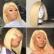 #613 Ombre Blonde Human Hair Body Wave 13x4 Lace Front Wigs With Baby Hair 150% Density