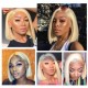  #613 Ombre Blonde Human Hair Body Wave 13x4 Lace Front Wigs With Baby Hair 150% Density