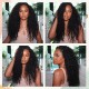 Hurela New 13x4 Transparent Lace Frontal Glueless Wigs Jerry Curly Human Hair Wigs With Baby Hair Get Ashley's Same Hair