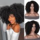 Hurela Afro Curly Wig 150% Density Kinky Curly