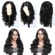 Hurela V Part Body Wave Wig No Leave Out Free Part Upgrade U Part Human Hair Wig Natural Color Whatsapp Flash Sale