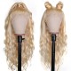 #613 Ombre Blonde Human Hair Body Wave 13x4 Lace Front Wigs With Baby Hair 150% Density